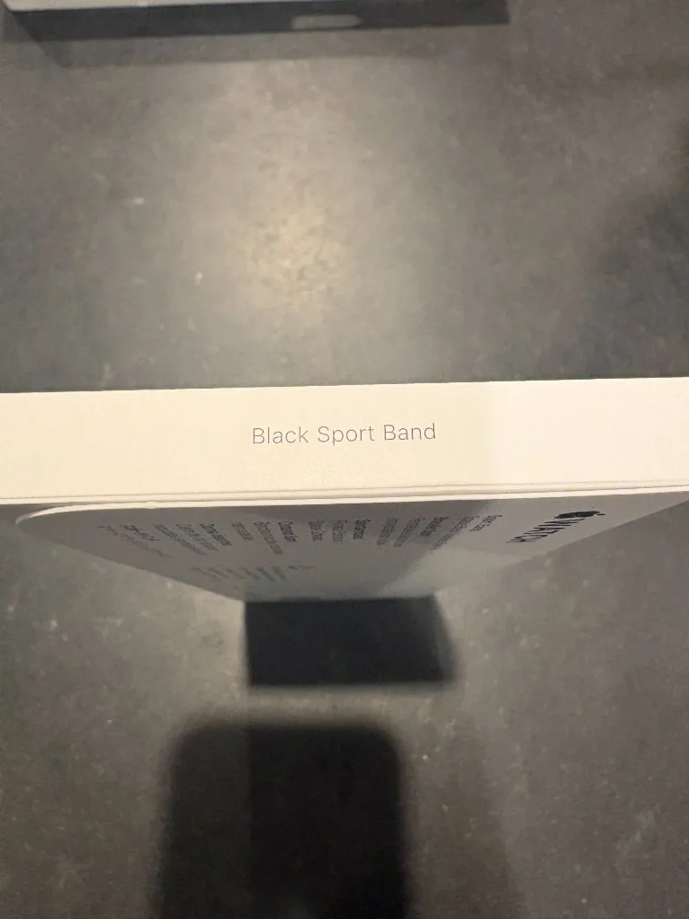 NEW Sealed Genuine Apple Watch Sport Band 46mm Black Sports Band